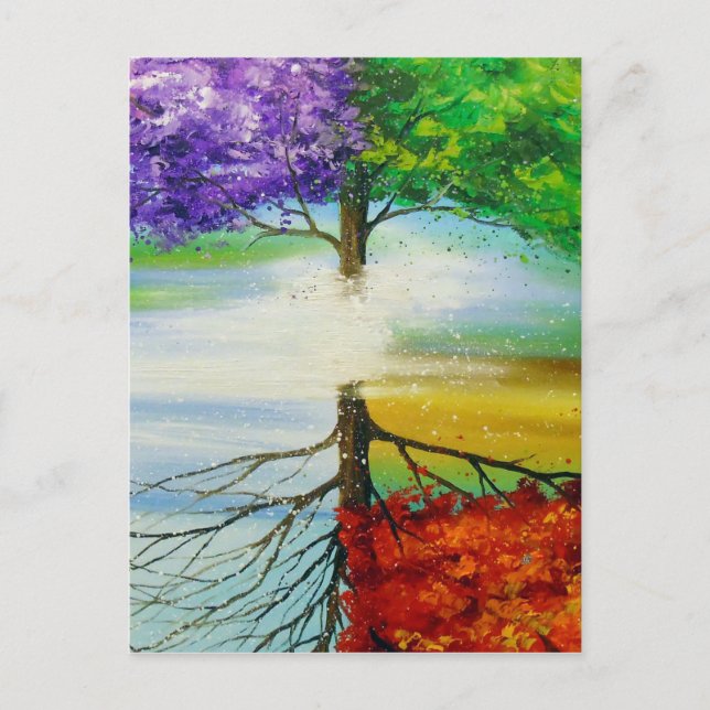 Cartão Postal Árvore da vida (Frente)