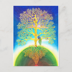 CARTÃO POSTAL ÁRVORE DA VIDA INCRÍVEL