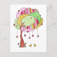 Árvore de Cupcake Whimsical com Pássaros Doce Aqua