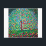 Cartão Postal Árvore de Maçã, Gustav Klimt<br><div class="desc">Gustav Klimt (14 de julho de 1862 - 6 de fevereiro de 1918) foi um pintor simbólico austríaco e um dos membros mais proeminentes do movimento Secessão de Viena. Klimt é notado por suas pinturas, murais, esboços, e outros objetos de arte. Além de suas obras figurativas, que incluem alegorias e...</div>
