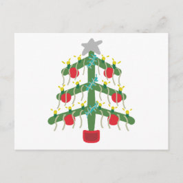 Cartão Postal Árvore de Natal