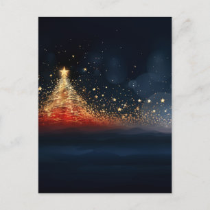 Cartão Postal Árvore de Natal espumante 7