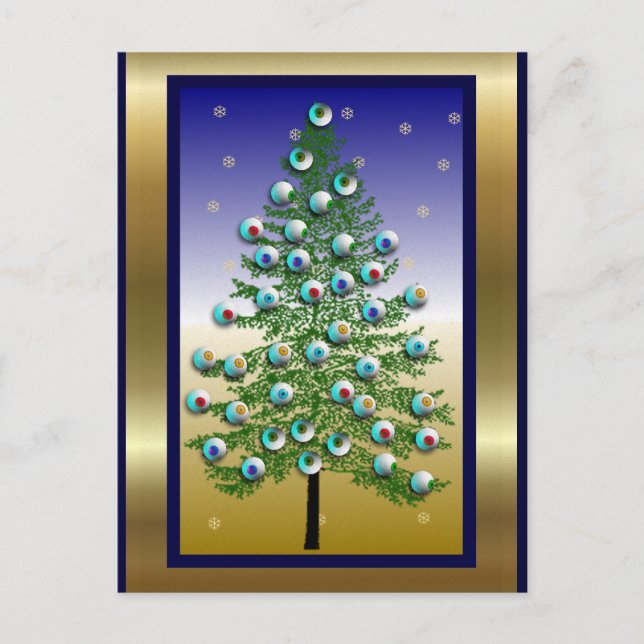 Cartão Postal Árvore De Olho (Frente)
