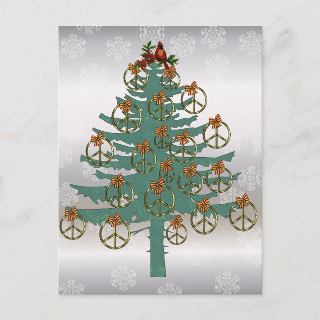 Cartão Postal Árvore de Paz (Frente)