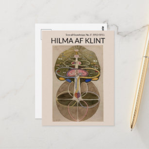 Cartão Postal Árvore do Conhecimento Nº1, Hilma af Klint