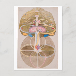 Cartão Postal Árvore do Conhecimento Nº 1 Hilma af Klint
