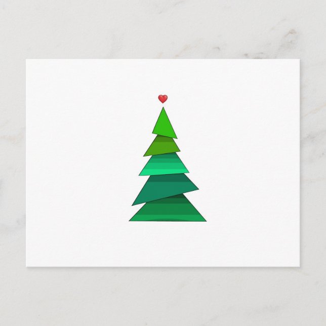 Cartão Postal Árvore do Coração (Frente)