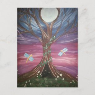 Cartão Postal árvore do dragão fly.jpg da vida