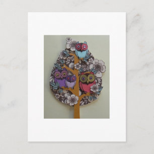 Cartão Postal árvore genealógica
