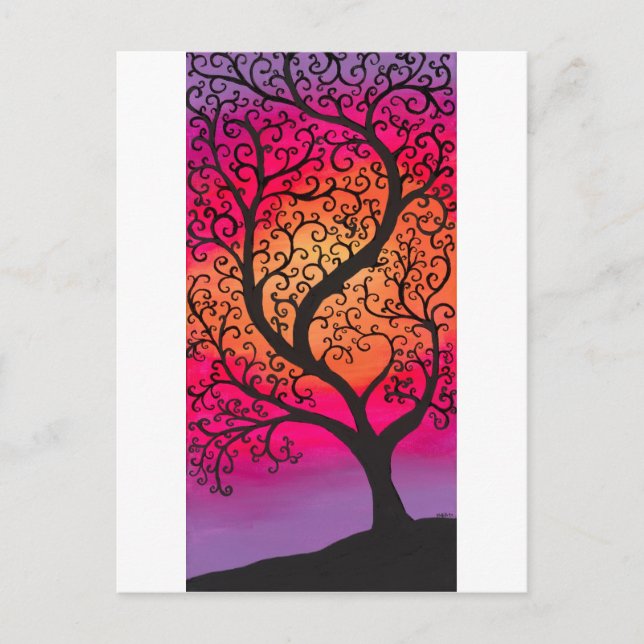Cartão Postal Árvore Giratória (Frente)