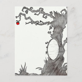 Cartão Postal Árvore Mágica da Branca de Neve