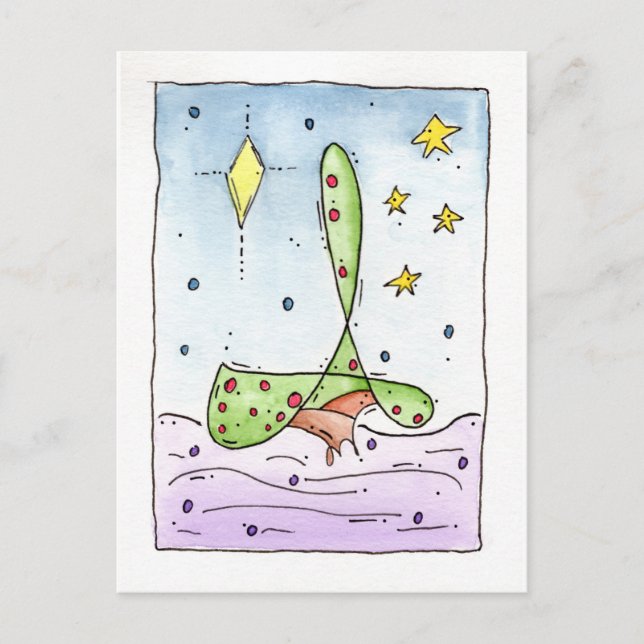 Cartão Postal "Árvore Rico" Natal (Frente)