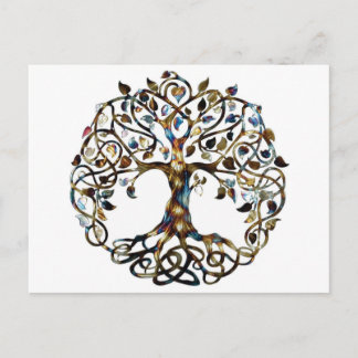 Cartão Postal Árvore viva