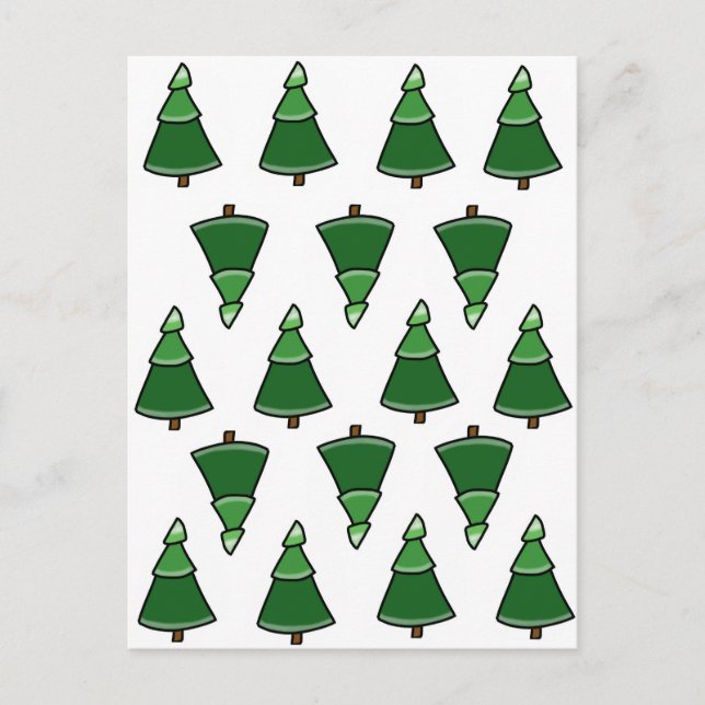 Cartão Postal Árvores (Frente)