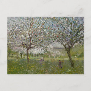 Cartão Postal Árvores de Maçã em Flor