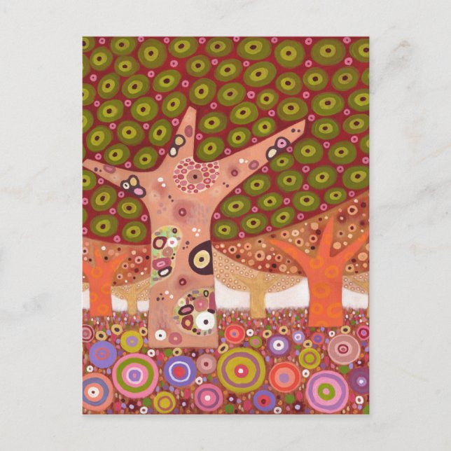 Cartão Postal Árvores de rãs 2010 (Frente)