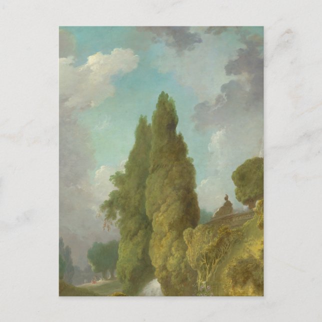 Cartão Postal Árvores do Bluff de Blindman: (Frente)