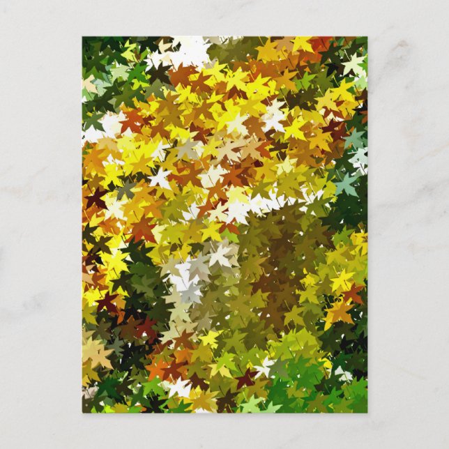 CARTÃO POSTAL ÁRVORES DO OUTONO (Frente)