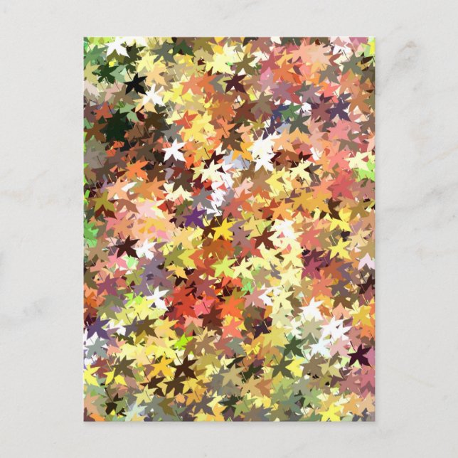 CARTÃO POSTAL ÁRVORES DO OUTONO (Frente)