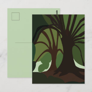 Cartão Postal Árvores Natureza Botânica
