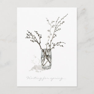 Cartão Postal Árvores vão florescer