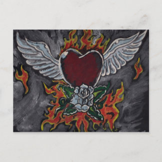 Cartão Postal As Asas do Amor