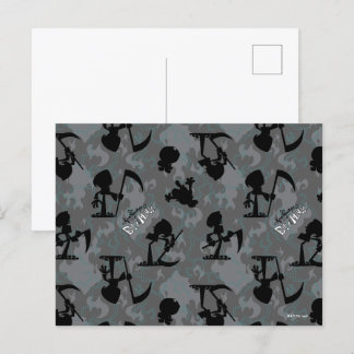 Cartão Postal As Aventuras Grim do Padrão Billy & Mandy