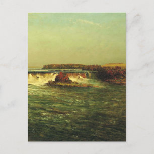 Cartão Postal As Cataratas de Saint Anthony por Albert Bierstadt