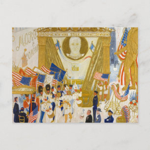 Cartão Postal As catedrais de Wall Street, 1939