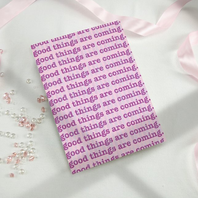 Cartão Postal As Coisas Boas Estão Chegando. (Criador carregado)