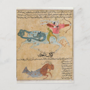 Cartão Postal As constelações de Sagitário e