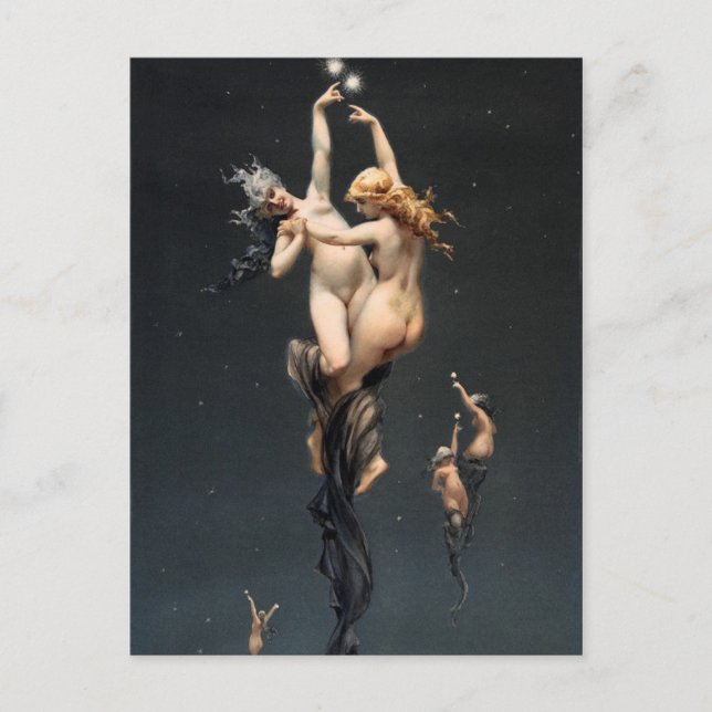 Cartão Postal As estrelas do gêmeo (Frente)