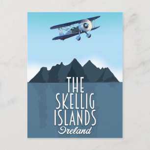 Cartão Postal As Ilhas Skellig