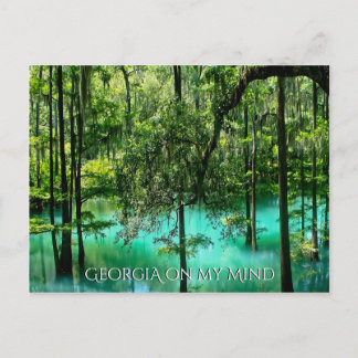 Cartão Postal As incríveis perspectivas da Geórgia