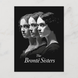 Cartão Postal As Irmãs Brontë