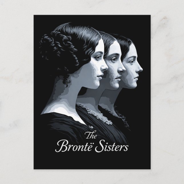 Cartão Postal As Irmãs Brontë (Frente)