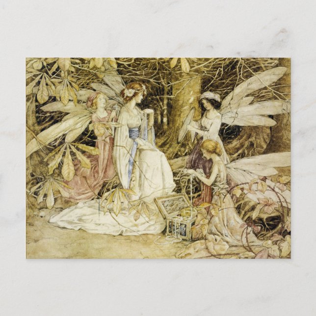 Cartão Postal "As Joias das Fadas" (Frente)