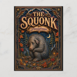 Cartão Postal As Lendas do Squonk Pennsylvania Popcut