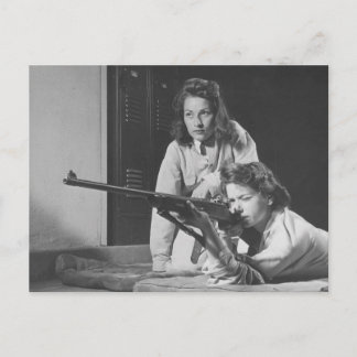 Cartão Postal As mulheres para a segunda alteração - Vintage