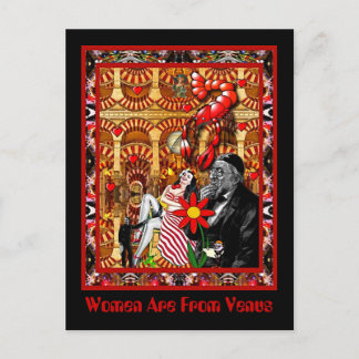 Cartão Postal As Mulheres São De Vênus