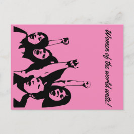 Cartão Postal As Mulheres Unem