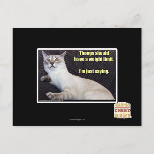 Cartão Postal As músicas devem ter um limite de peso.