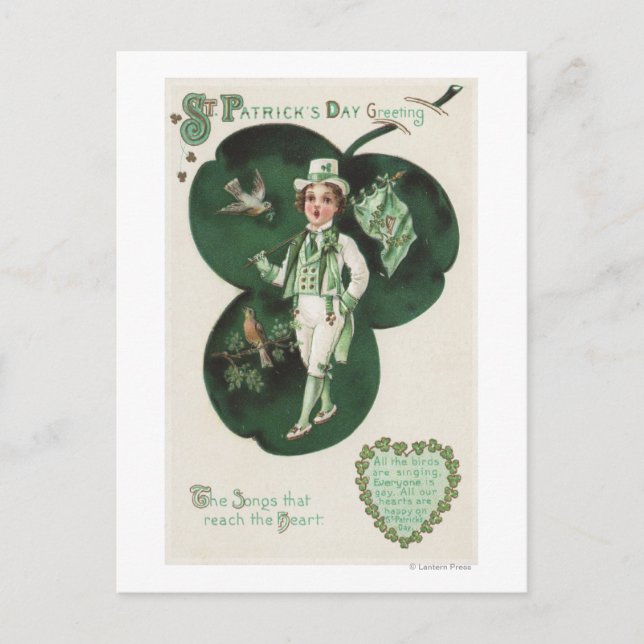 Cartão Postal As músicas que alcançam o coração (Frente)