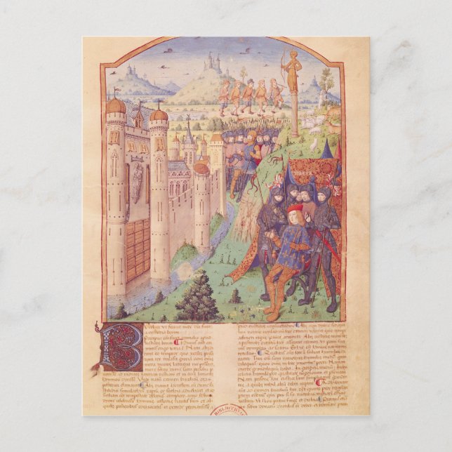 Cartão Postal As Obras do Virgil com Comentário de Servius (Frente)