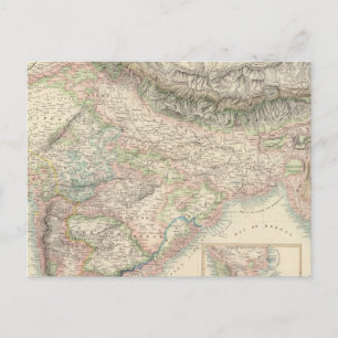 Cartão Postal As Posse Britânicas nas Índias Orientais