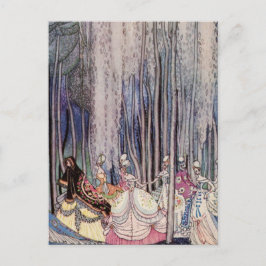 Cartão Postal As princesas dançantes