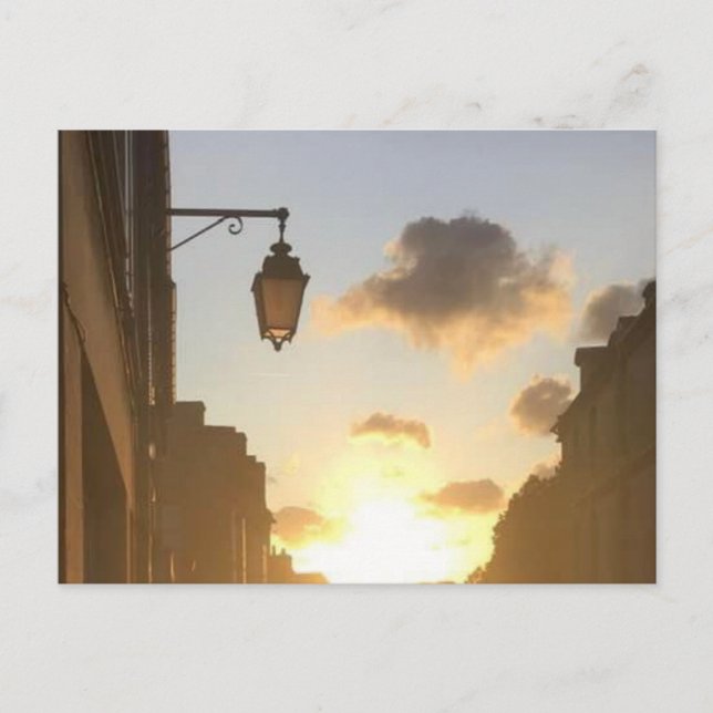 Cartão Postal As Ruas de Bayeux (Frente)