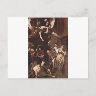 Cartão Postal As Sete Obras de Compaixão de Caravaggio