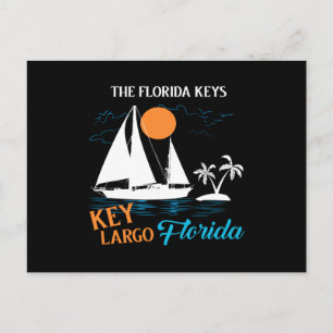 Cartão Postal As teclas florida key florida - aspas à vela