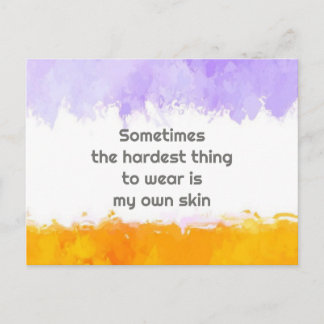 Cartão Postal Às vezes o banho mais difícil de vestir é o meu pr